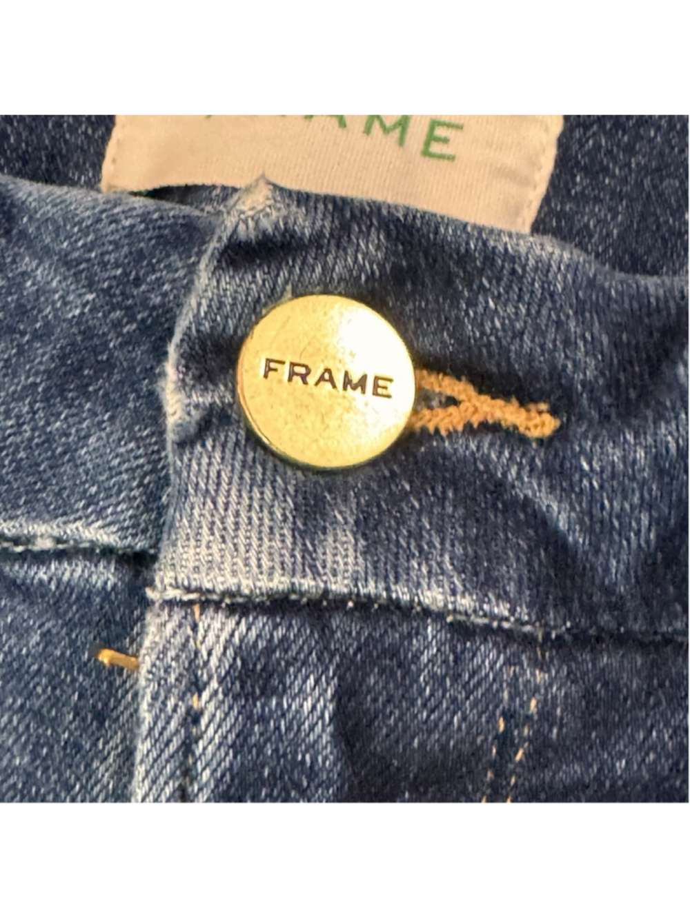 FRAME Le Crop Mini Boot Jeans Size:30 Stretchy Cropped Flare Pants Women - Picture 4 of 12